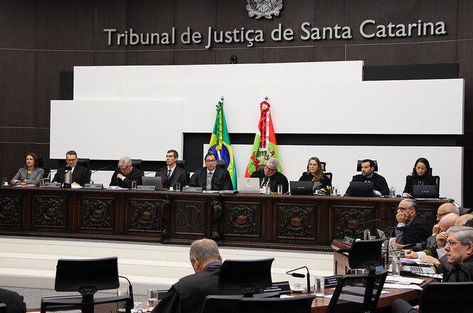 Sessão do Órgão Especial do TJSC promove movimentações de juízes e ...