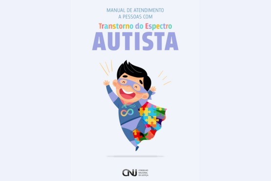Capa do Manual de Atendimento a Pessoas com Transtorno do Espectro Autista.