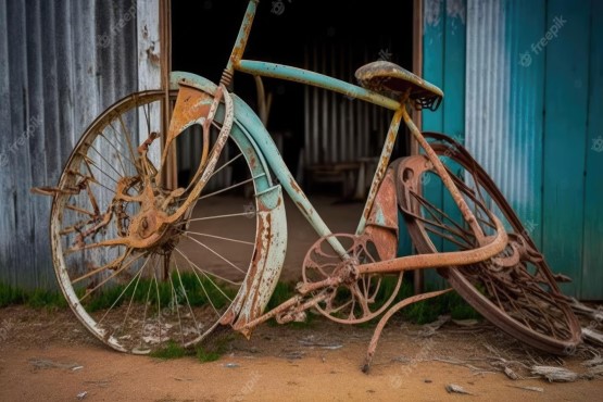 Bicicleta antiga.